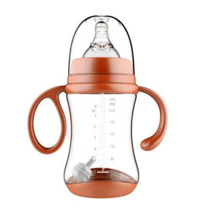 BPA-Free Baby Bottle – Soft Silicone &amp; Ergonomic Handles