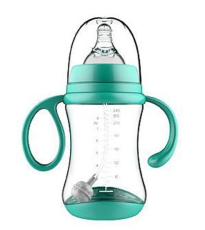 BPA-Free Baby Bottle – Soft Silicone &amp; Ergonomic Handles