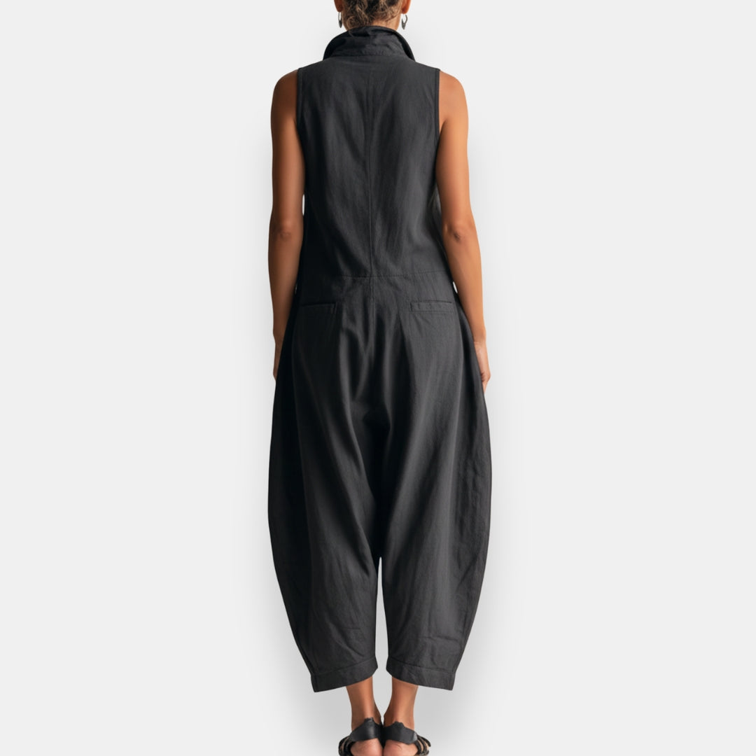 Naia - Sleeveless Wide-Fit Jumpsuit