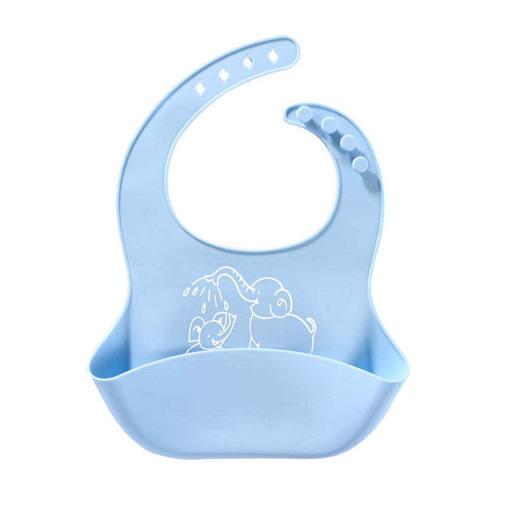 Silicone Baby Feeding Bib – Leak-proof &amp; Easy to Clean