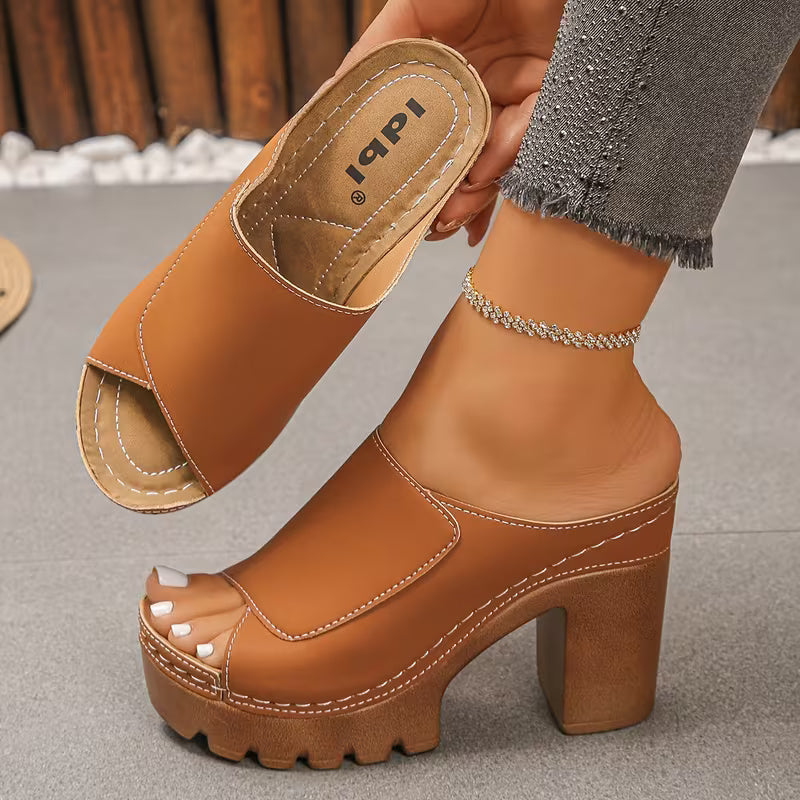 Giulia - Elegant and Comfortable Heeled Sandals