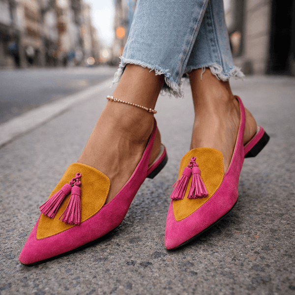 Bianca - Handcrafted Tassel Sandals