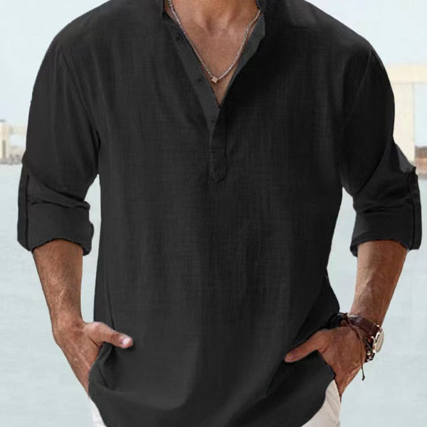 Theo Linen Shirt — Breathable and Elegant