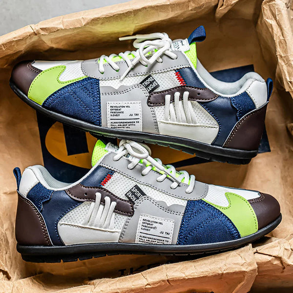 Giovanni - Retro Colour-Block Sneakers