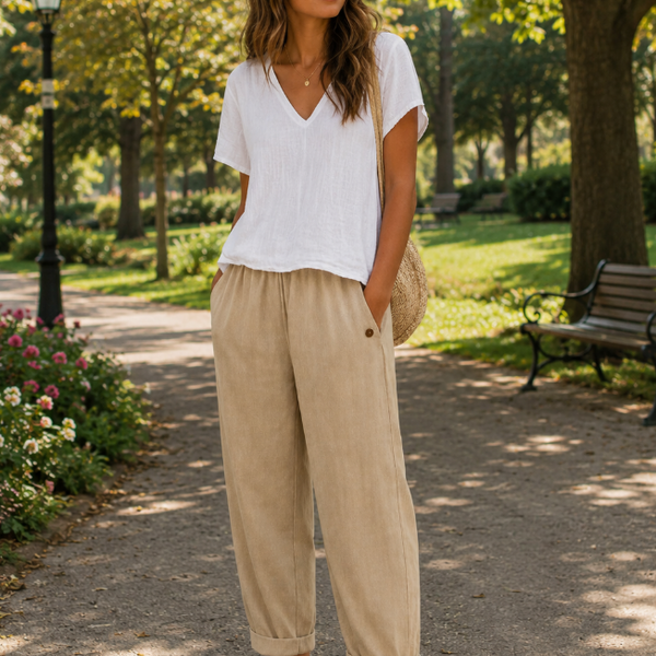 Maja - Flowy Comfort Trousers