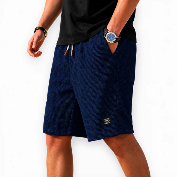 Marco - Modern Riviera Waffle Bermuda Shorts