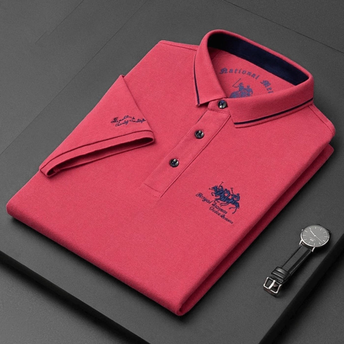 Varel Premium Polo — Breathable Fabric, Classic Style