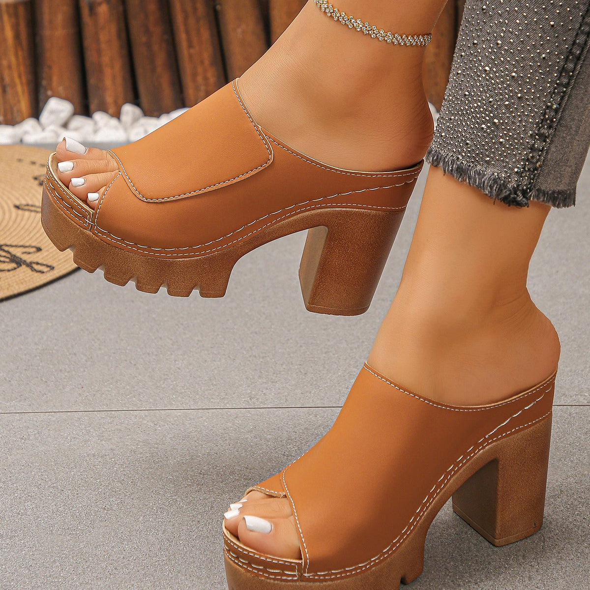 Giulia - Elegant and Comfortable Heeled Sandals