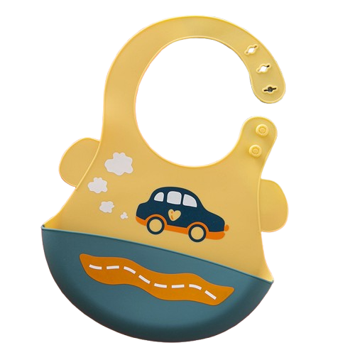 Silicone Baby Bib – With Catcher