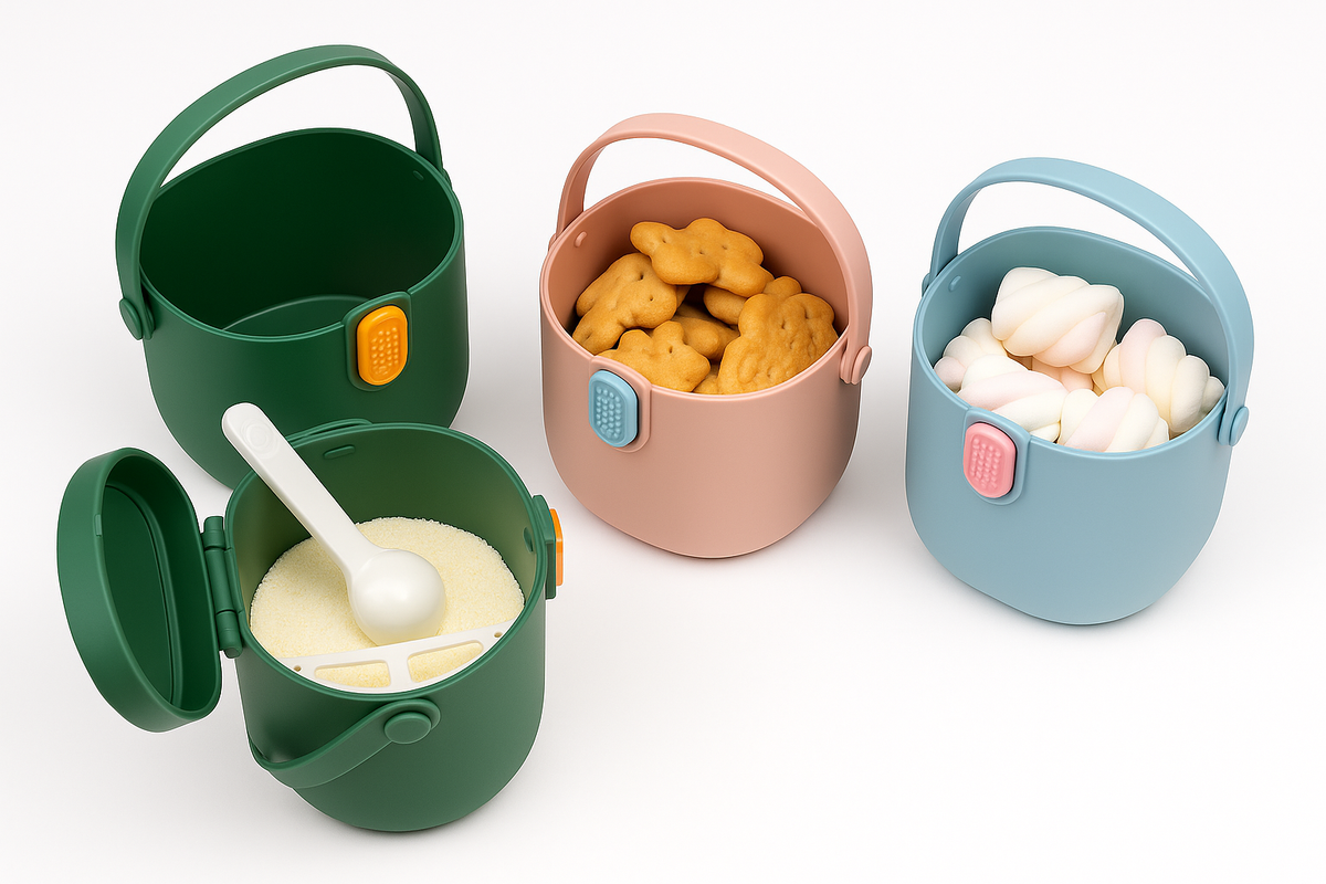 Airtight Dosing Container – Powdered Milk &amp; Baby Snacks