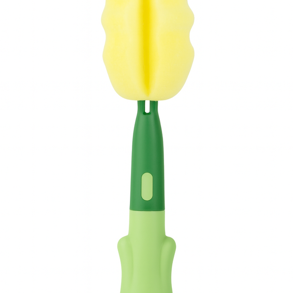 Sponge Brush for Baby Bottles – Playful Rabbit Handle