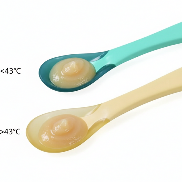 Heat-Sensitive Baby Spoon – Changes Color if Too Hot