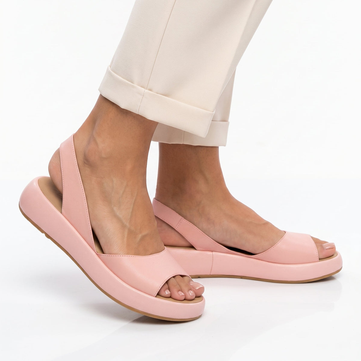 Cláudia - Anatomical Sole Flat Sandals