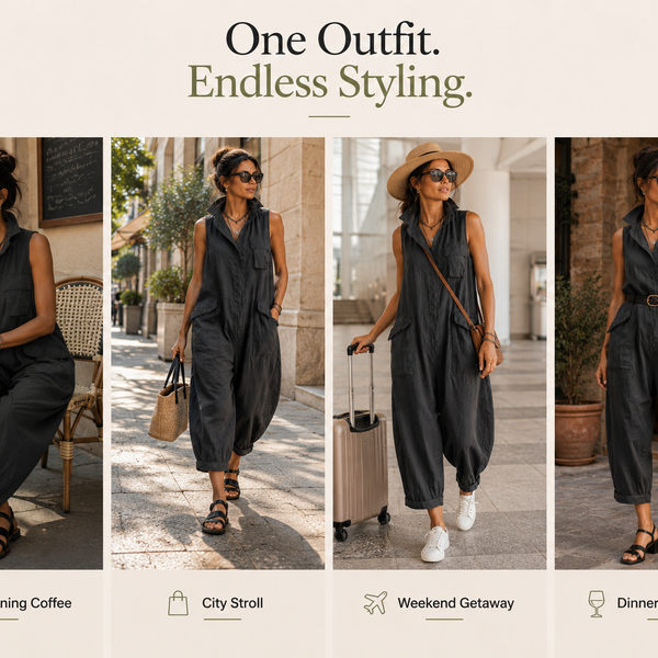 Naia - Sleeveless Wide-Fit Jumpsuit