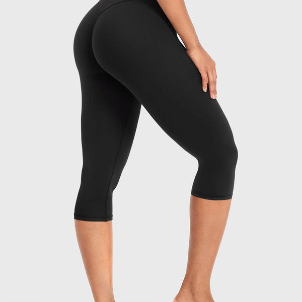 High-Waisted Capri Leggings