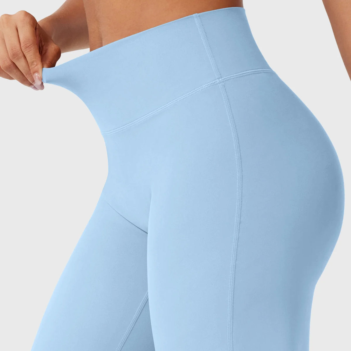 High-Waisted Straight-Leg Leggings 80cm