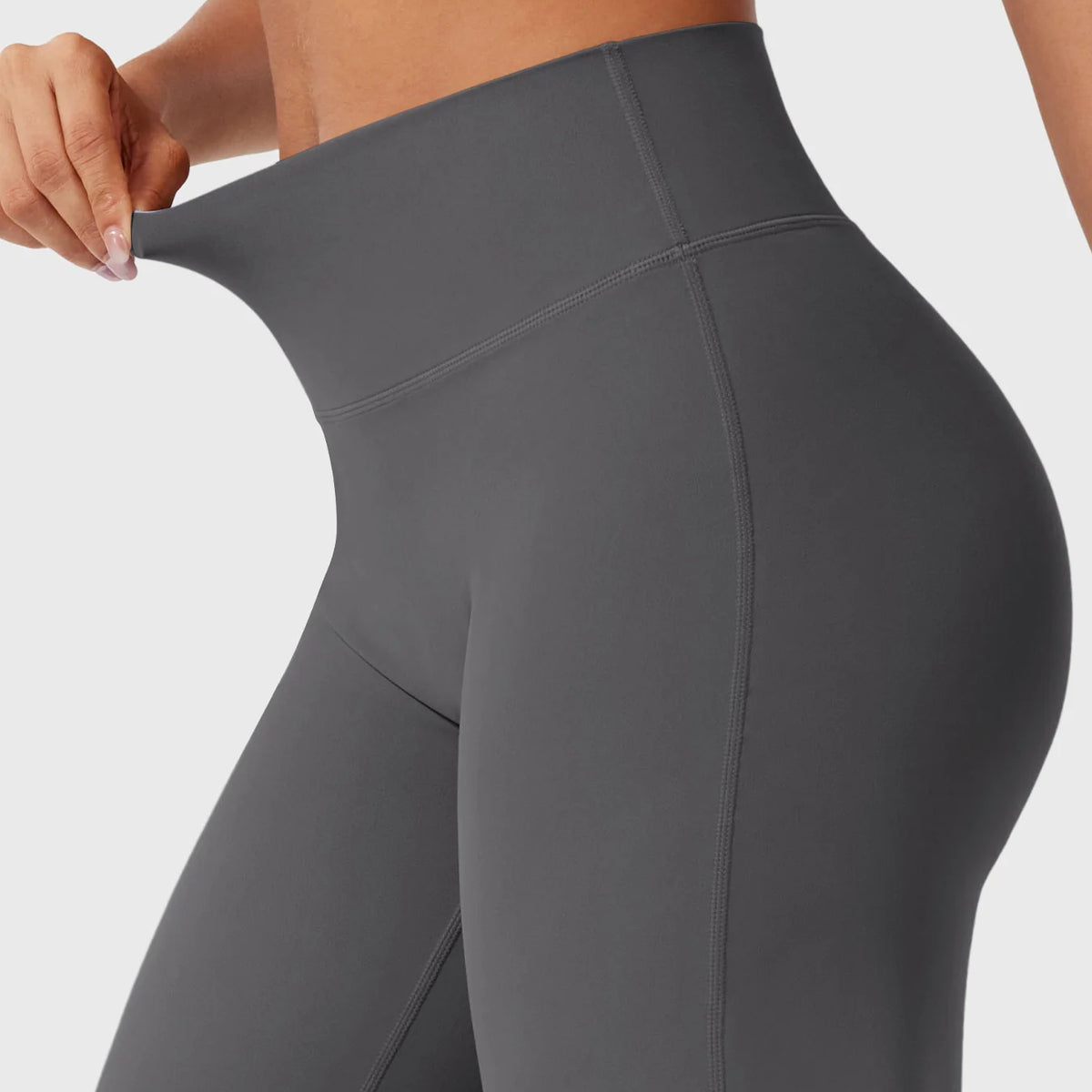High-Waisted Straight-Leg Leggings 80cm