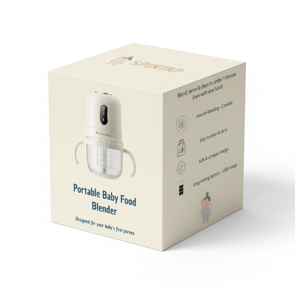 The baby blender that simplifies mealtimes